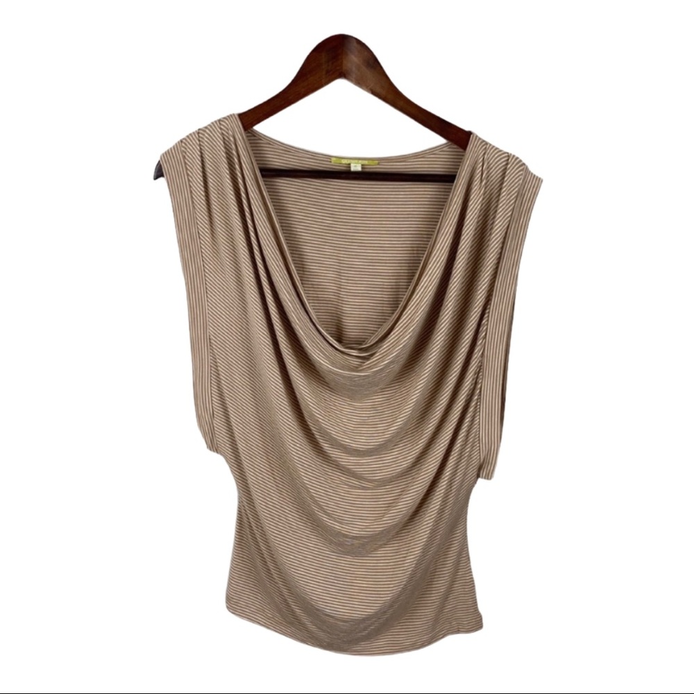 Gianni Bini Striped Shirt with wide arms